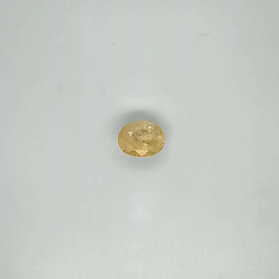 Yellow Sapphire (Pukhraj) 8.44 Ct Good quality